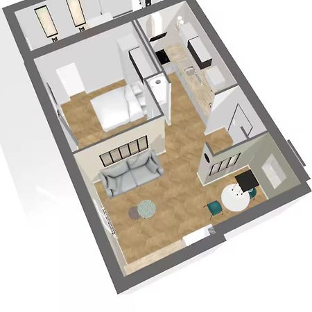 Appartchic - Appartement Standing - Plein Centre & Parking Prive Creon Luaran gambar
