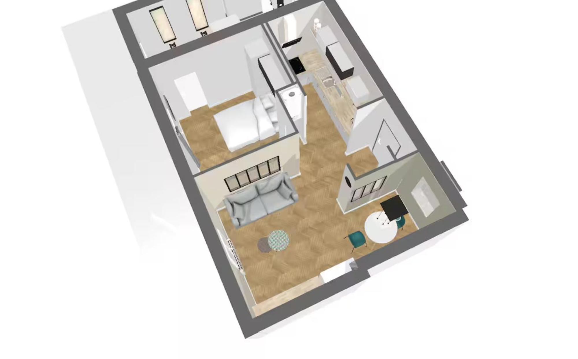 Appartchic - Appartement Standing - Plein Centre & Parking Prive Creon Luaran gambar